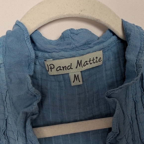 Sundance Fabienne Dress By JP and Mattie Cotton Babydoll - Picture 10 of 15